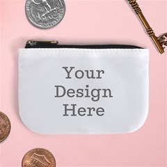 Personalized Photo Illustration Lover Name Mini Coin Purse Mini Coin Purse View1