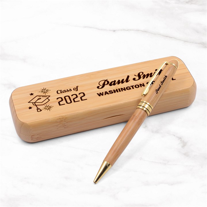 Personalized Graduation Name Alderwood Pen Set