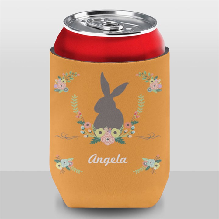 Personalized Easter Rabbit Name Can Cooler
