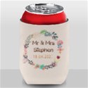 Personalized Wedding Name Can Cooler View2