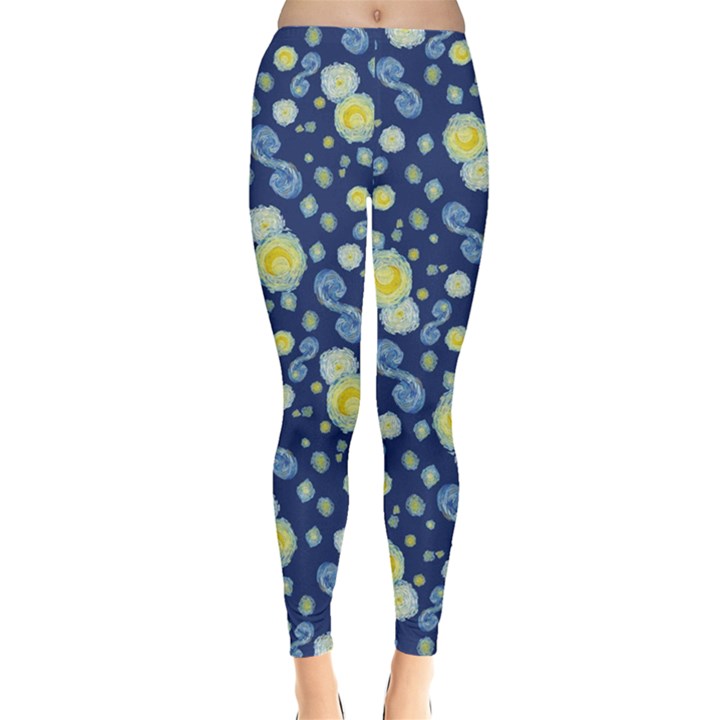 Personalized Oil Painting Name Everyday Leggings 