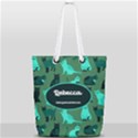 Cat Pattern Full Print Rope Handle Tote (Small) View1