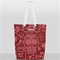 Skull Pattern Full Print Rope Handle Tote (Small) View2