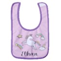 Unicorn Name Baby Bib Baby Bib View1