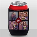 Personalized Photo Initial Can Cooler Can Cooler View2