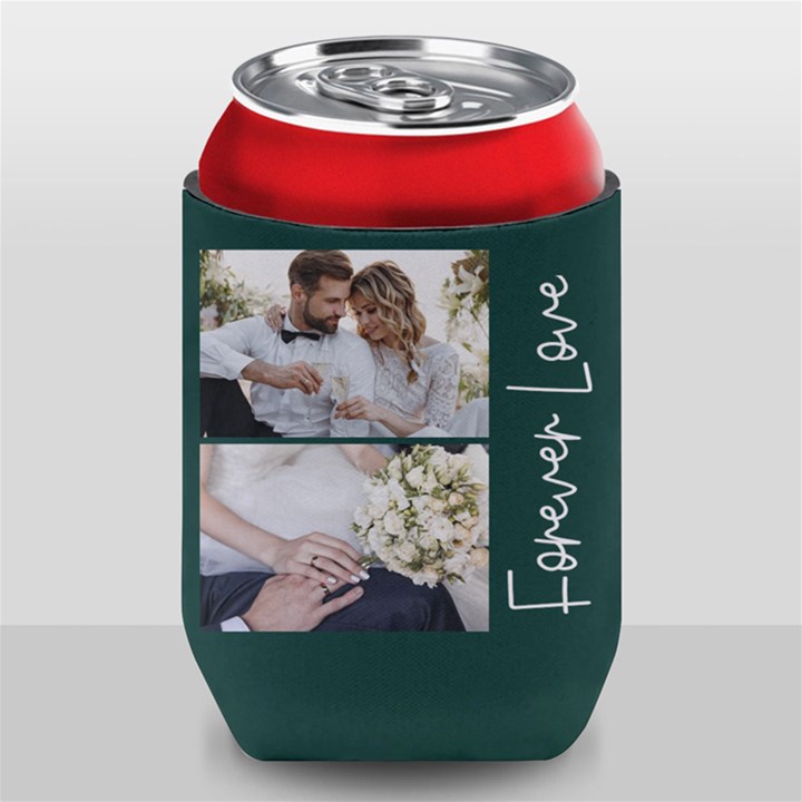 Personalized Photo Text Can Cooler Can Cooler