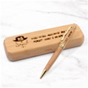 Personalized Best Dad Glasses Fathers day Alderwood Pen Set View1