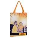 Presonalized Comic Style Magazine Lover Classic Tote Bag View2