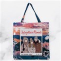 Personalized Trip Photo Illustration Name Tote Bag Grocery Tote Bag View2