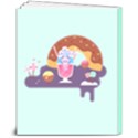 Personalized Name Cute Pet Hardcover Notebook 8  x 10  Hardcover Notebook View2