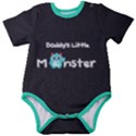 Personalized Monster Name Baby Short Sleeve Bodysuit Baby Short Sleeve Bodysuit View1