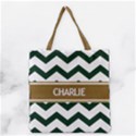 Personalized Monogram Name Any Text Tote Bag Grocery Tote Bag View1
