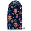 Personalized Xmas Photo Microwave Oven Glove Microwave Oven Glove View1