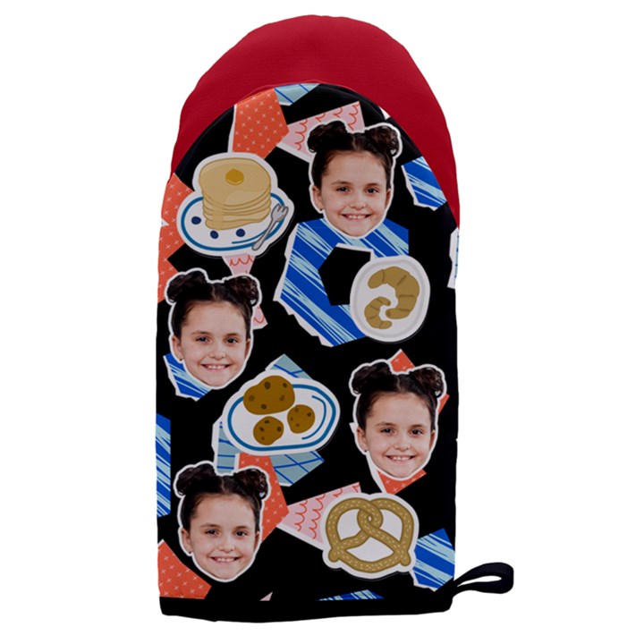 Personalized Food Photo Microwave Oven Glove Microwave Oven Glove