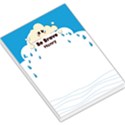 Personalized Be Brave Raining Cute Illustration Any Text Name Large Memo Pad Large Memo Pads View1