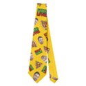 Personalized Photo Many Face Head Pizza Necktie Necktie (Two Side) View1