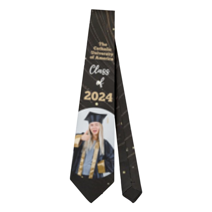 Personalized Graduation Photo Necktie Necktie (Two Side)