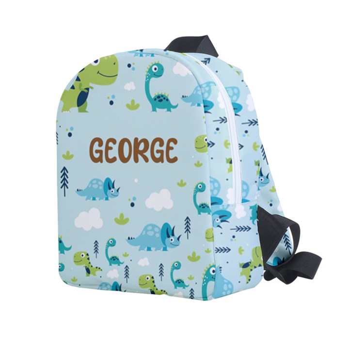 Personalized Dinosaur Name Any Text Kids Age Lightweight Preschool Backpack Kids  Age 2-4 Lightweight Preschool Backpack