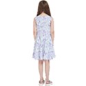 Personalized Name Unicorn Floral Pattern Kids  Skater Dress Kids  Skater Dress View4