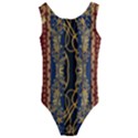 Personalized Elegant Ornaments Style Kids  Cut-Out Back One Piece Swimsuit View1