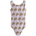 Personalized Many Head Face Kids  Cut-Out Back One Piece Swimsuit View1