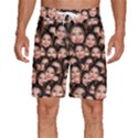 Personalized Photo Many Face Head Men s Beach Shorts View1