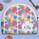 Personalized Strawberry Name Any Text Horseshoe Style Canvas Pouch View2