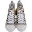 Personalized Name Any Text Date Couple Wedding Women s Mid-Top Canvas Sneakers View1