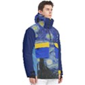 Custom The Starry Night Logo Any Text Name Men s Pullover Zip Ski and Snowboard Waterproof Breathable Jacket View3