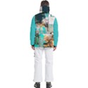 Custom Mix Pattern Logo Any Text Name Men s Pullover Zip Ski and Snowboard Waterproof Breathable Jacket View4