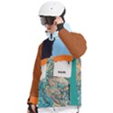 Custom Mix Color Any Text Name Men s Pullover Zip Ski and Snowboard Waterproof Breathable Jacket View2