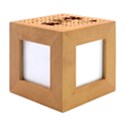 Puzzle 2 names Wood Photo Frame Cube View1