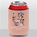 Personalized Couple Photo Name Can Cooler Can Cooler View2