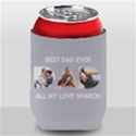 Personalized Best Dad Photo Can Cooler Can Cooler View1