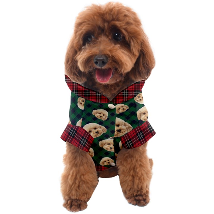 Custom Merry Christmas Many Faces Dog Coat