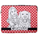 Personalized Hand Draw Style 17  Vertical Laptop Sleeve Case With Pocket View1