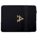 Personalized Hand Draw Style 17  Vertical Laptop Sleeve Case With Pocket View2