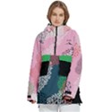 Personalized Leopard Pattern Logo Any Text Name Women s Pullover Zip Ski and Snowboard Waterproof Breathable Jacket View1