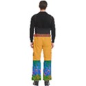 Custom Mix Color Any Text Name Men s Side Zip Front Pouch Ski And Snowboard Bib Pants	 View4