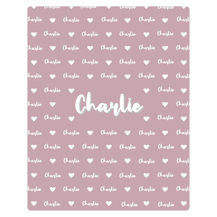 Personalized Name Kids Baby Gift Two Sides Premium Plush Fleece Blanket (Teen Size)