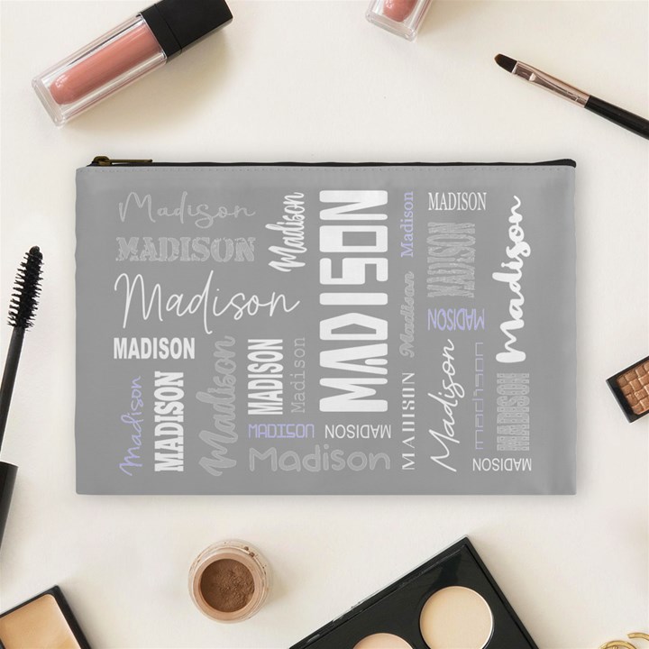 Personalized Name Gift Cosmetic Bag (Large)