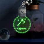 Personalized Name Magic LED Key Chain Front