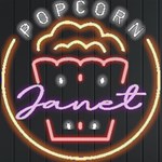 Personalized Popcorn Cinema Name Neon Signs and Lights Front