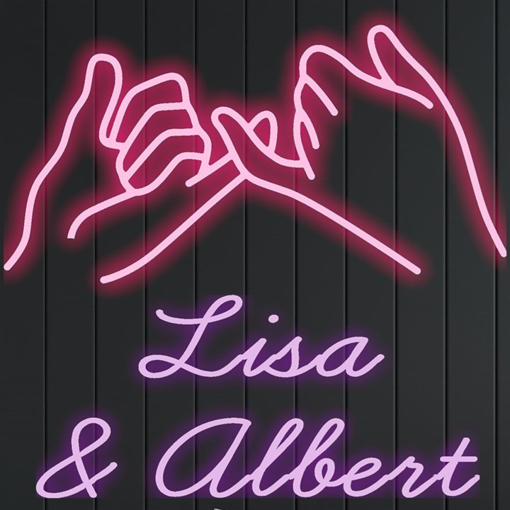 Personalized Promise Wedding Name Neon Signs and Lights