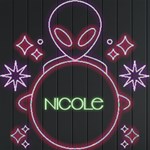 Personalized Alien Name Neon Signs and Lights Front
