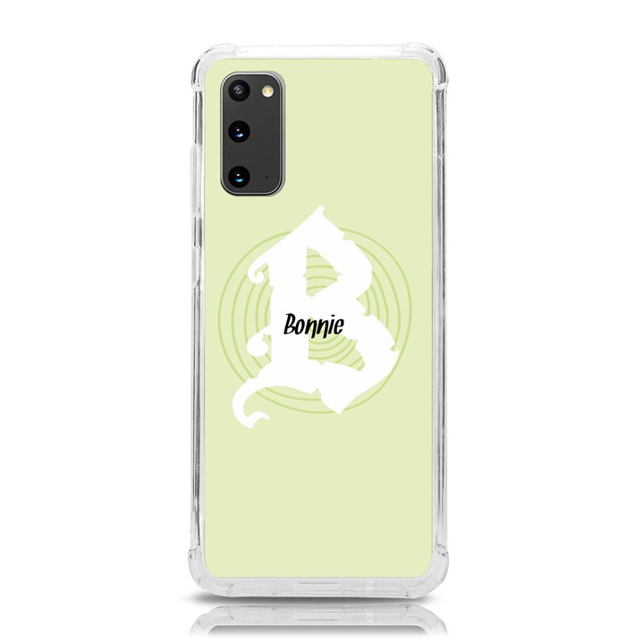 Personalized Name Circle Samsung Galaxy S20 6.2 Inch TPU UV Case