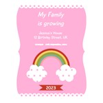 Happy Pregnant Invitation Card 5  x 7  (Bracket) Front