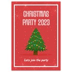 Xmas Invitation Card 5  x 7  Front