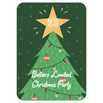 Xmas Invitation Card 5  x 7  (Rounded) Front