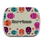halloween Small Metal Box (White) Front